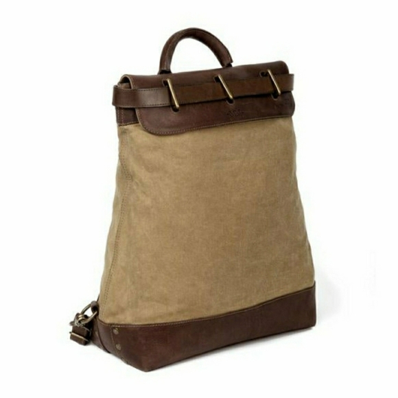 HERITAGE WAXED CANVAS STEAMER BACKPACK - Picture 3 of 9